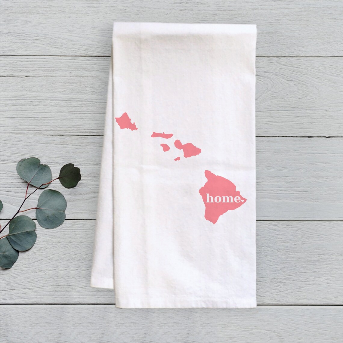 Hawaii State Flour Sack Towel Hawaii State Tea Towel Hawaiin Etsy