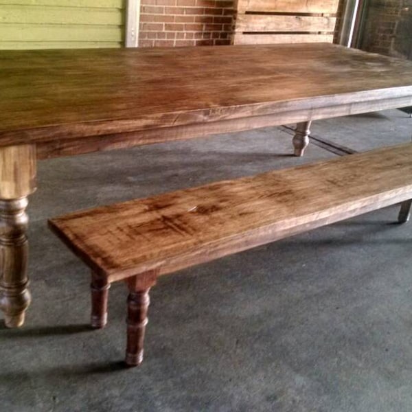 Reclaimed Wood Table Etsy