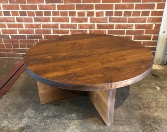 Custom table. Round, Modern Coffee table