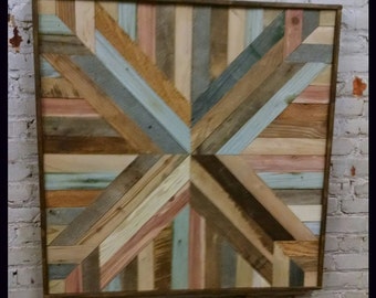 Reclaimed wood art, wood art, reclaimed wood