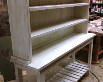 Hutch, Kitchen hutch, shabby chic hutch