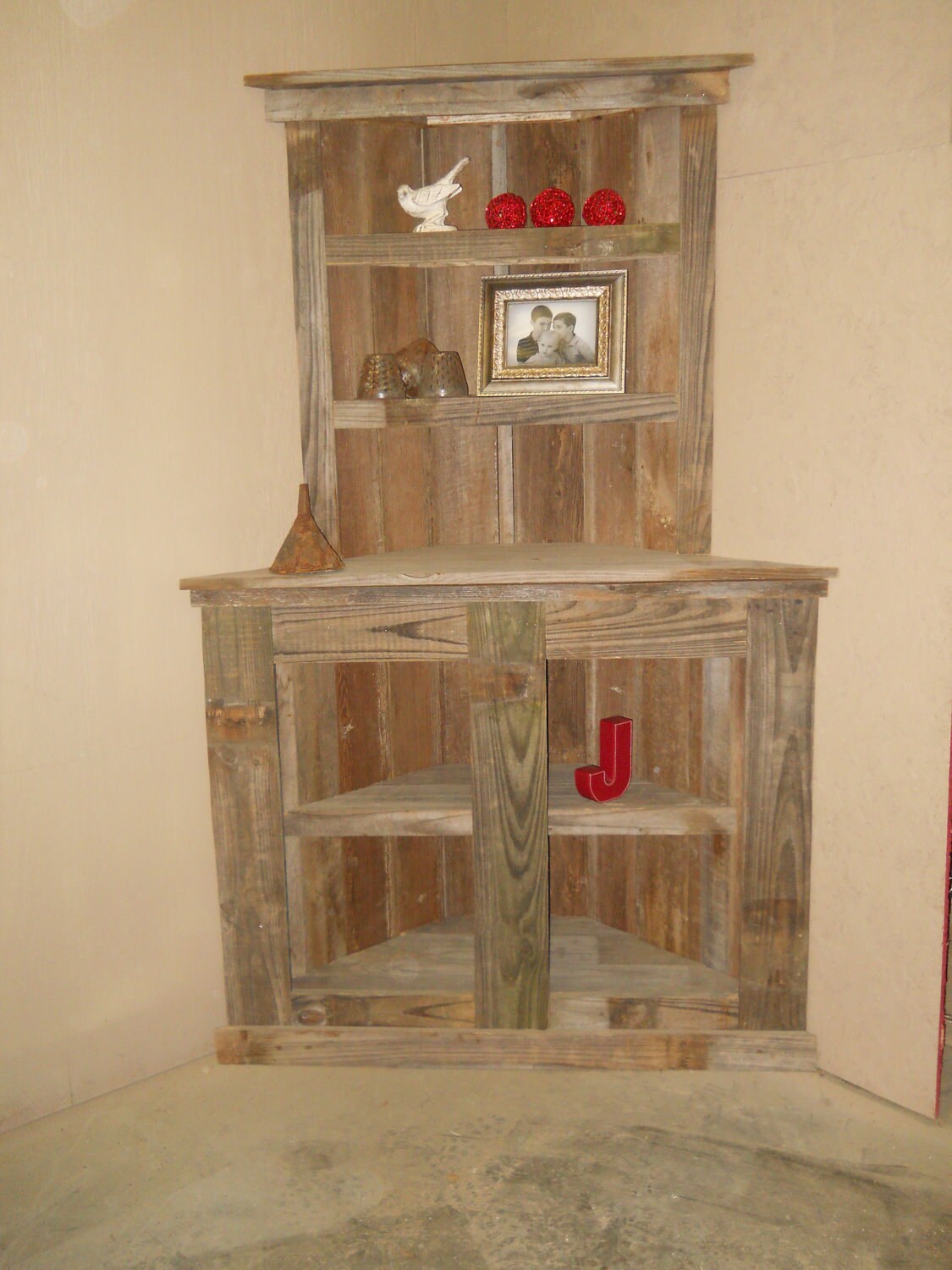 Reclaimed Wood Bookcase Barnwod furniiture Reclaimed wood ...