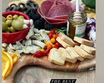 Charcuterie Board, Cutting Board, Serving Platter, Serving Tray