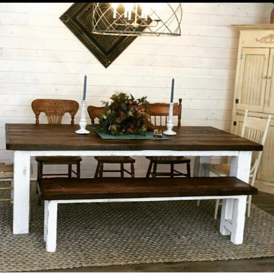 Reclaimed Wood Dinning Table, Farmhouse Table. Dinning Room Table - Etsy