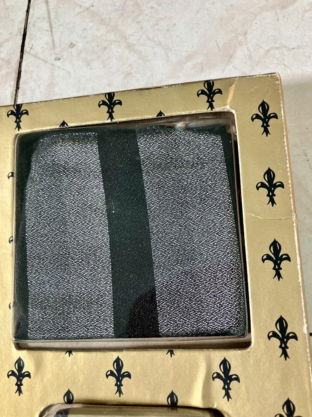 NOS Vintage 1950's Tie Socks Pocket Square Gift Set