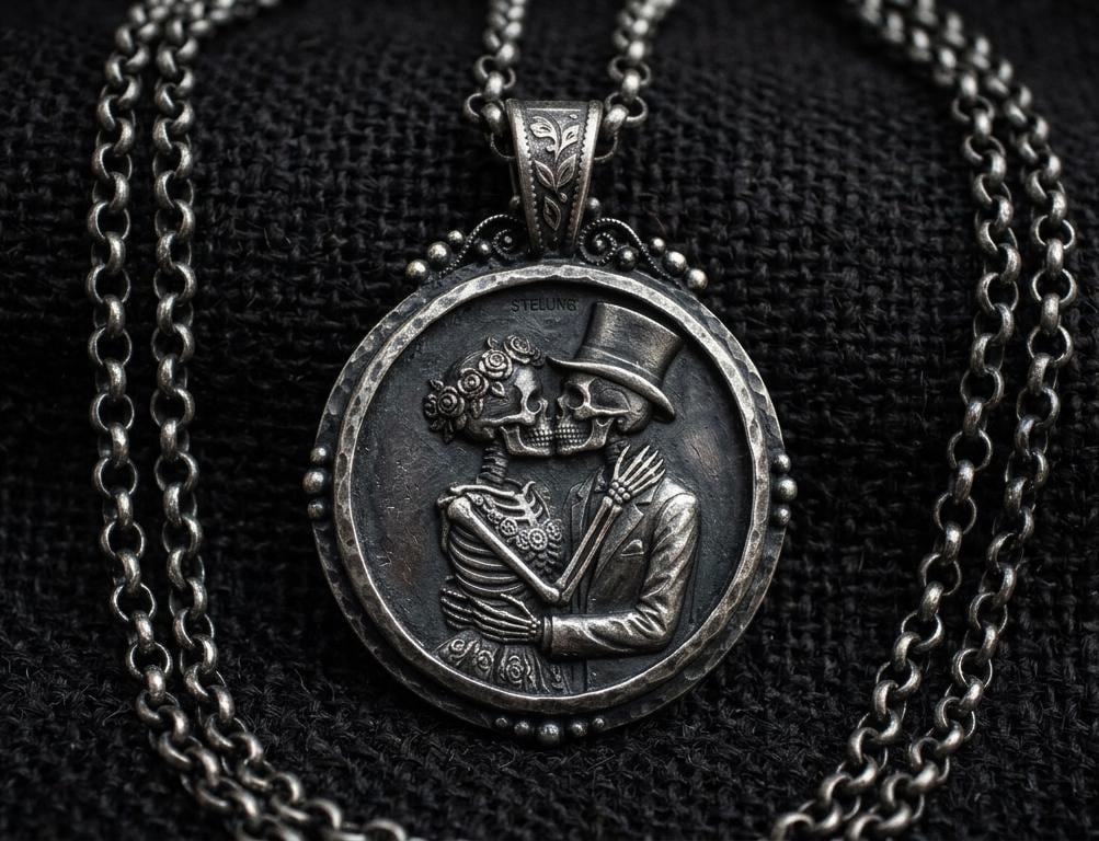 Till Death Pendant - Etsy
