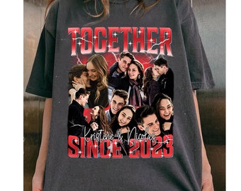 Together Since Couple Shirt, Custom 90s Vintage Bootleg Shirt, Custom Photo Shirt, Custom Vintage T Shirt, Custom Girlfriend Bootleg Tee