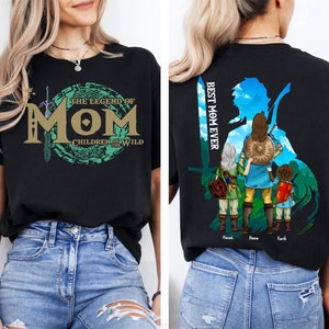 Custom The Legend Of Mom Shirt, Best Mom Ever Shirt, Children Of The Wild Shirt, Mother's Day Gift For Mom, Mom Shirt For Women image 2