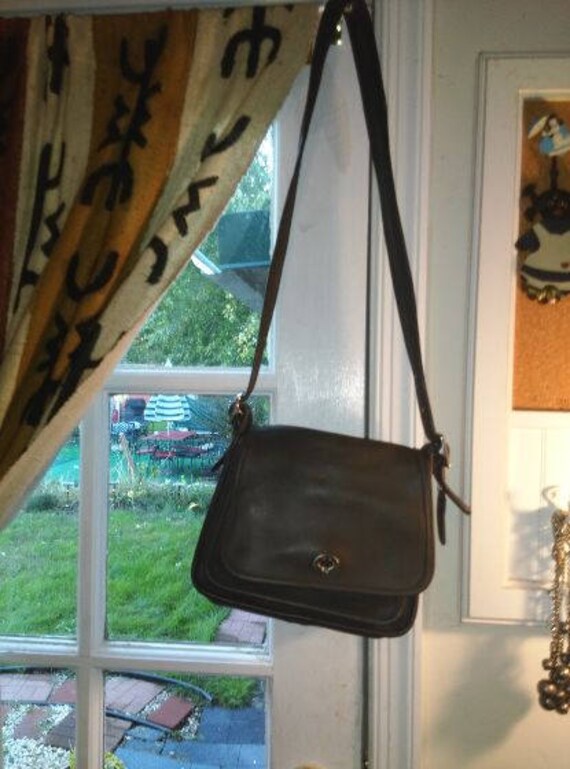 small black coach purse