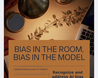 Klinisk kompendium om AI-bias i terapi, kognitiv bias och LLM-uppmaningar (PDF)