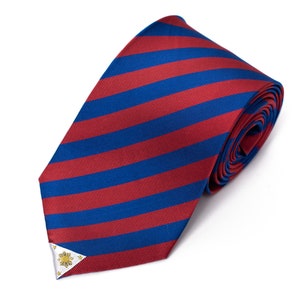 Philippines Tie 3.25 Inspired by the Filipino Flag Philippines Necktie LDS Missionary NOT Personalized image 1