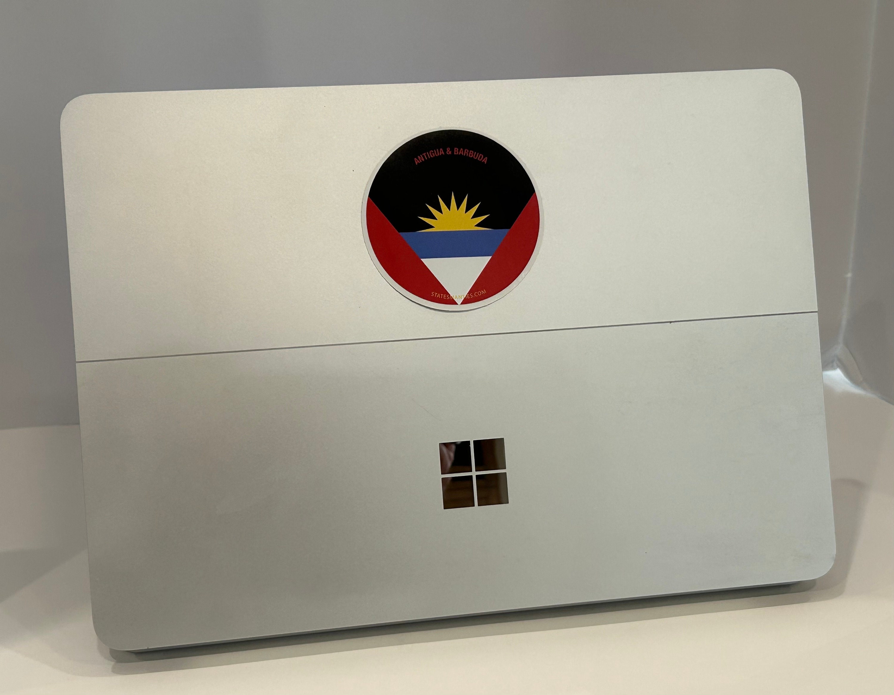 Antigua & Barbuda Vinyl Sticker Decal- 3” - 6 Mil - Water Bottle Laptop ...