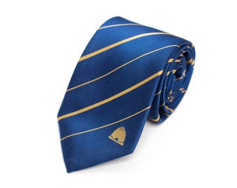 Utah Tie - 3.25” - Inspired by the Traditional Utah Flag - Utah Necktie - LDS Missionary - INCLUDES Personalized Embroidered Tag