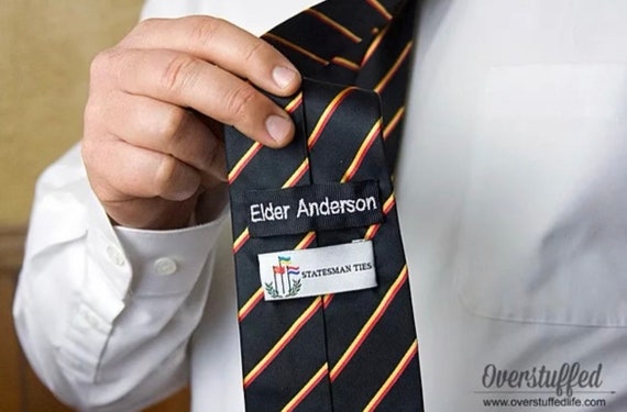 european style tie