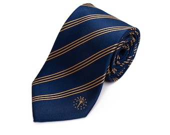 Indiana Tie - 3.25" - Inspired by the Indiana Flag - Indiana IN Necktie - LDS Missionary - NOT Personalized