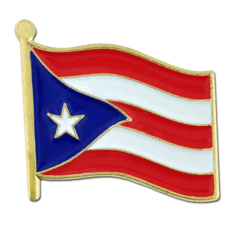 Puerto Rico Pin - Etsy