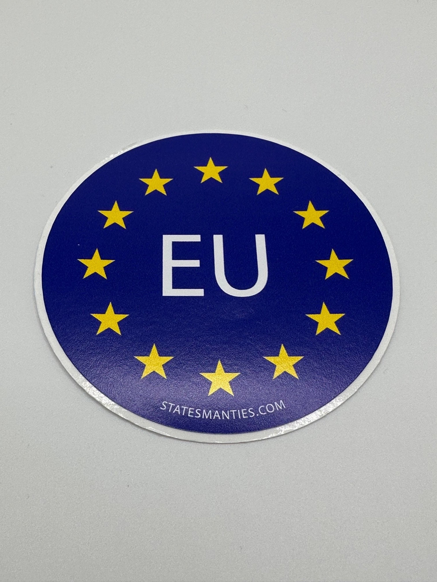 Eu Flag Sticker - Etsy