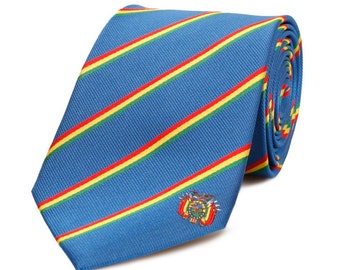 Bolivia Tie - 3.25” - Inspired by the Bolivian Flag - Bolivia Necktie - LDS Missionary - NOT Personalized