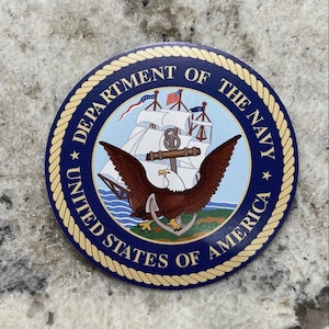 Navy Logo Decal