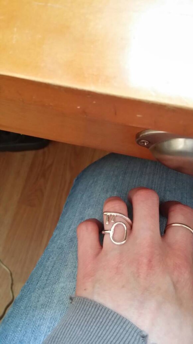 Skeleton key ring sterling silver rings silver jewelry beach Etsy