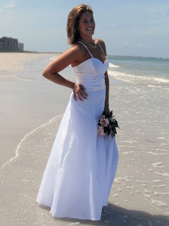 satin beach dress