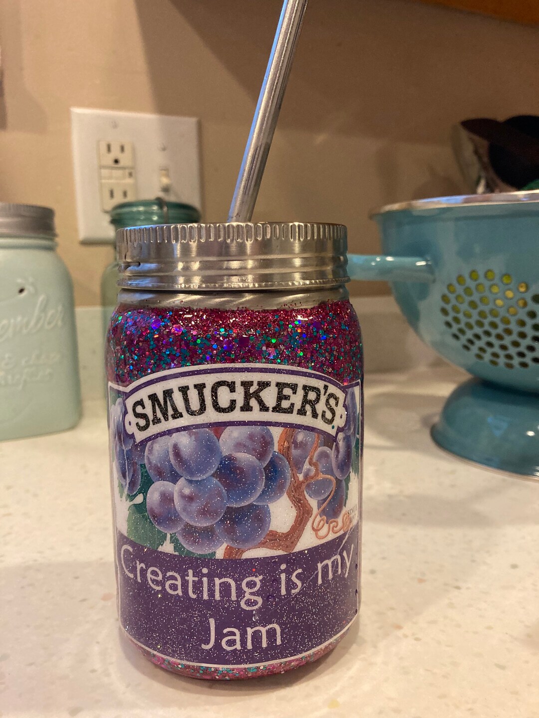 Random Tumble Jar Custom Jar Tumbler - Etsy