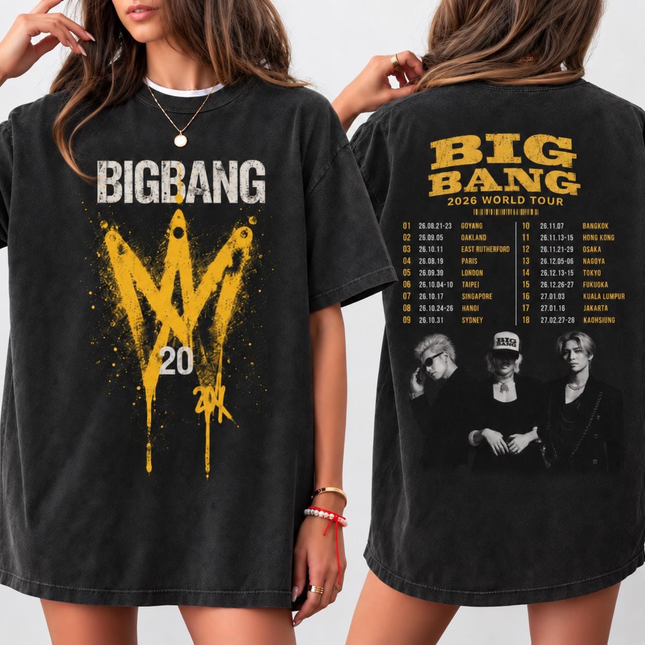 Bigbang Kpop T Shirt - Etsy Canada