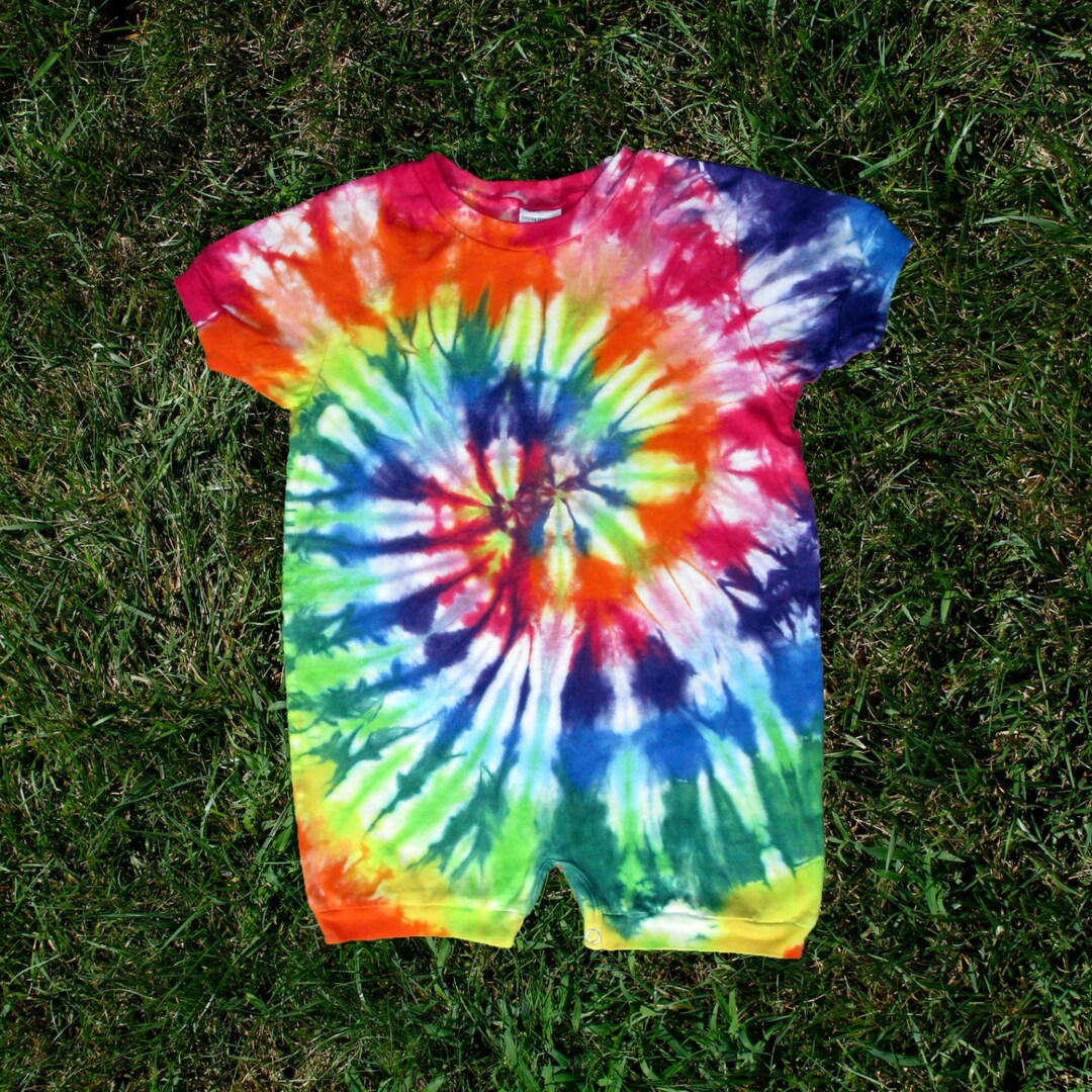 Rainbow Bows Romper