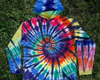 Stained Glass Tie-Dye Hoodie