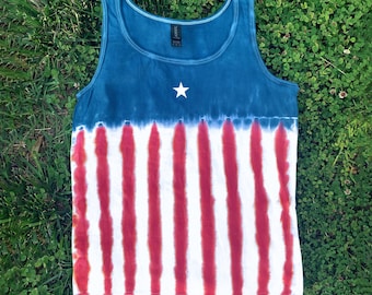June Sale: USA Flag Tank Top size M