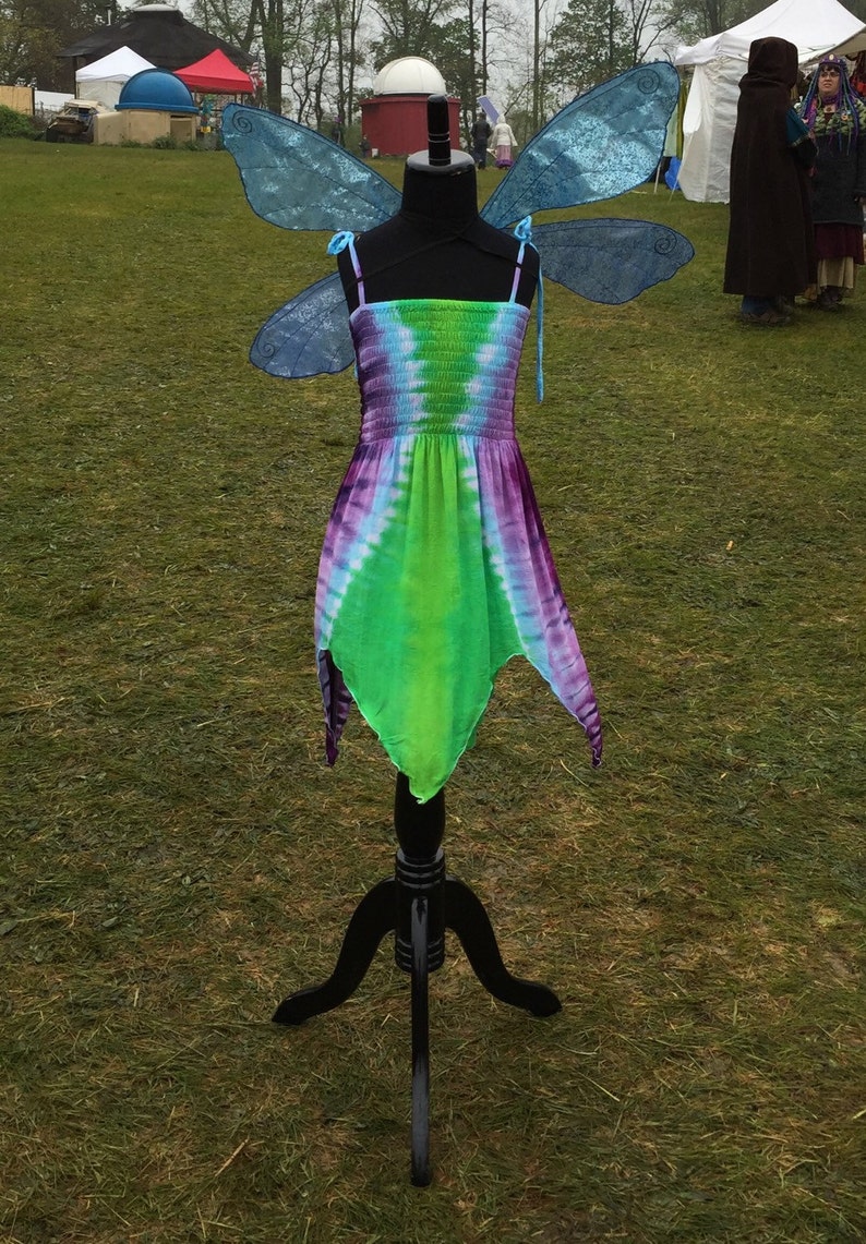 Fairy Costume for Youth and Adults Purple and Green Fairie Dress
