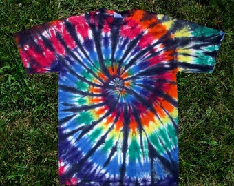 Stained Glass Rainbow Tie-Dye Tee