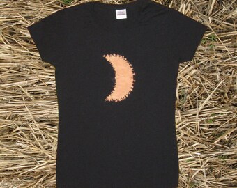 Crescent Moon Tie-dye Women's Tee