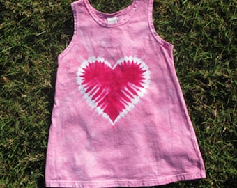 Pink heart play dress or Jumper for girls