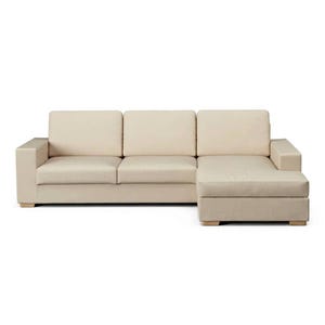 tisch 300 x 100 Esstisch Edder 300x100 cm Tischplatte Nussbaum Massiv Schweizer Kante Metallfuß Farbe:Gebranntes Orange