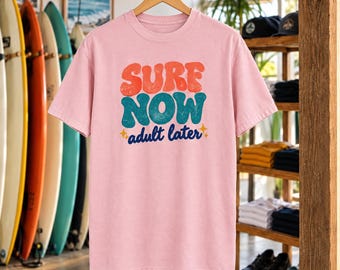 Retro Surf Shirt | Groovy Beach T-Shirt | Comfort Colors Gift