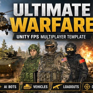 Unity FPS Multiplayer Game Template