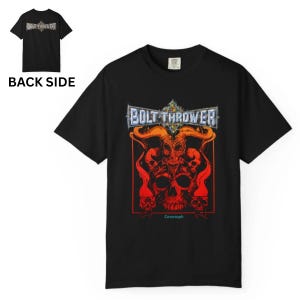 Bolt Thrower - Cenotaph Dubbelsidigt Tryckt T-shirt | Metal Band T-shirt