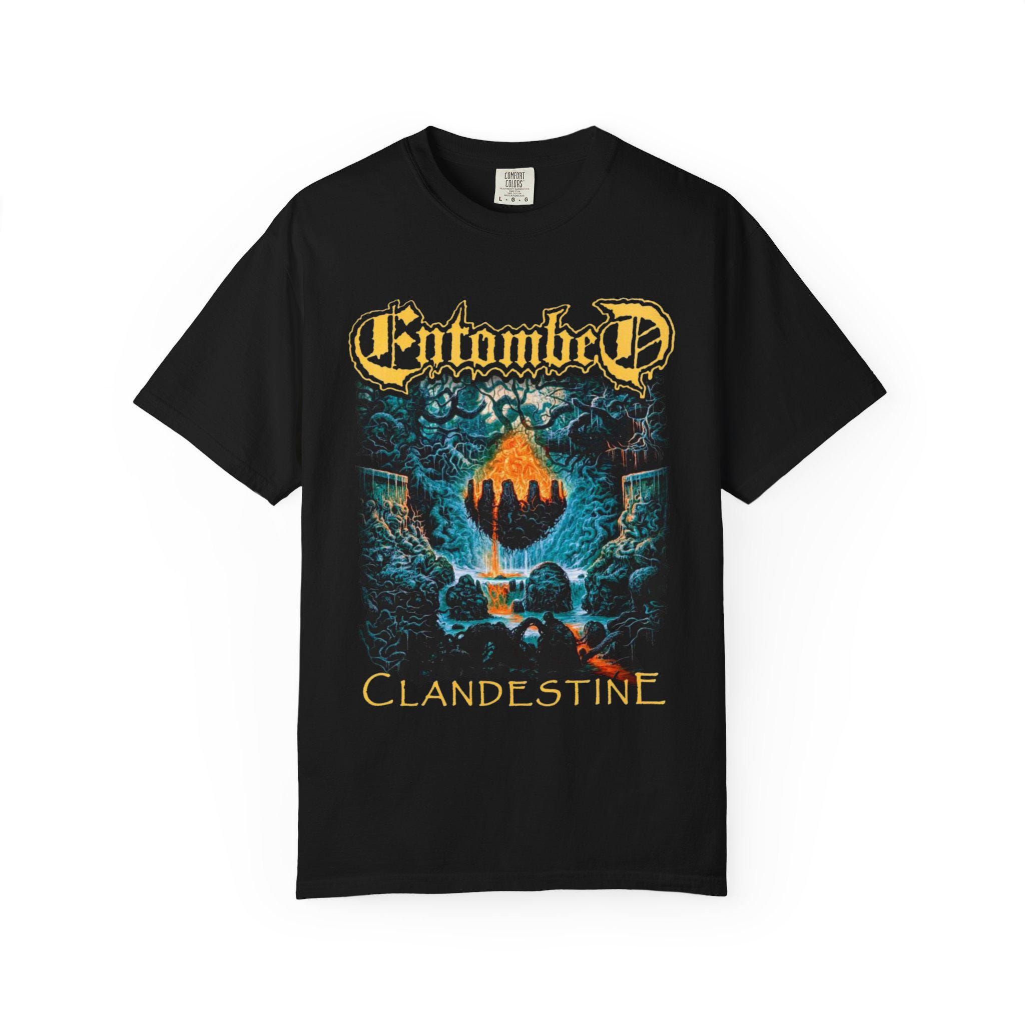 Entombed Clandestine T Shirt - Etsy
