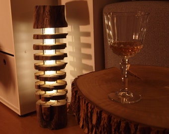 Unique Wooden Light Sculpture Modern Lighting