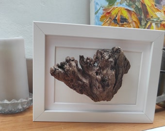 Driftwood Bush Tree 3D picture Nature Made Art Unique gift Ocean made picture Rustic decoration Home Decor Made by Sea driftwood wall art