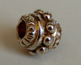 SILVER CHARM Bead SALE % Sands handmade genuine sterling solid silver bead fit all kinds of european charm bracelets