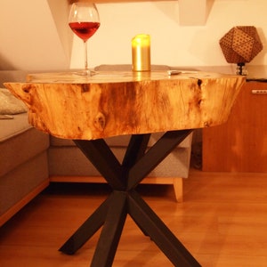 Old Poplar Natural Wood Live Edge Epoxy Resin Center Table With Massive Steel Legs Rustic Modern Large Coffee Table Farmhouse Style Desk