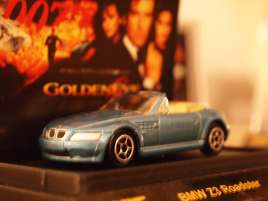 James Bond Movie Car BMW Z3 goldeneye Vintage James Bond Etsy