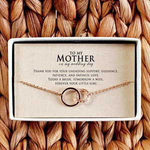 Gift for mom on wedding day from daughter, today a bride tomorrow a wife wedding gift, mother of the bride gift from daughter, 04-Ne