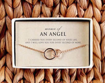 Miscarriage Gift Necklace, Mama of an angel necklace, stillborn necklace, Pregnancy Loss, Bereavement Gift, 04-Ne