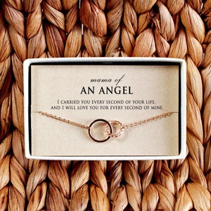 Miscarriage Gift Necklace, Mama of an angel necklace, stillborn necklace, Pregnancy Loss, Bereavement Gift, 04-Ne