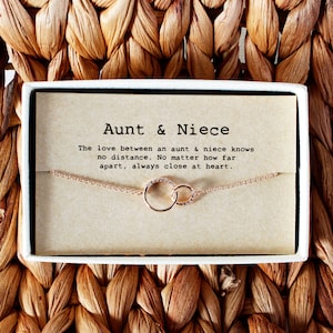 Aunt Niece Necklace, Aunt Niece Gift, Aunt Niece Jewelry, Aunt Niece Quotes, Aunt Necklace, Auntniece necklace • 01-Ne-Aunt & Niece