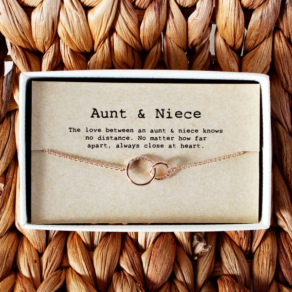 Aunt Niece Necklace, Aunt Niece Gift, Aunt Niece Jewelry, Aunt Niece Quotes, Aunt Necklace, Auntniece necklace • 01-Ne-Aunt & Niece