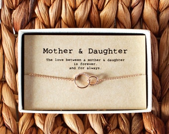 Mother Daughter Necklace • Mom necklace • Mothers day gift • Mothers day Necklace • Mother Daughter Jewelry • 01-Ne-Mother & Daughter